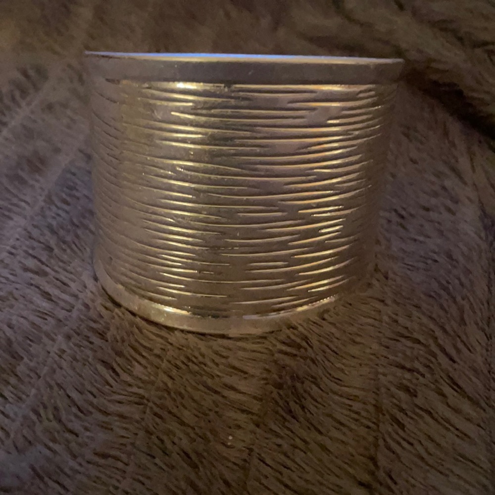 Aluminum artist CUFF style bracelet